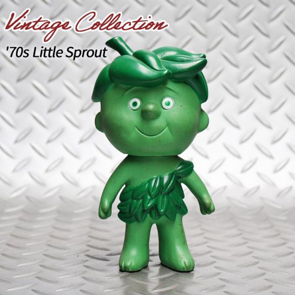 ヴィンテージドール リトルスプラウト ソフビドール グリーンジャイアント 70年代 高さ16.5cm...