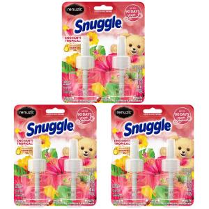 芳香剤 Renuzit リナジット オイル芳香剤  ”Snuggle スナッグル トロピカルの香り” 詰替えボトル 20ml×2P｜colour