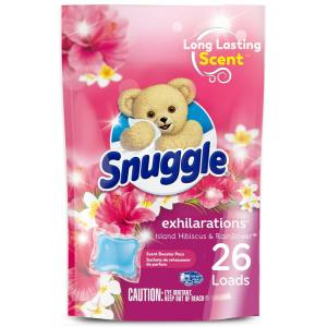 Snuggle スナッグル セントブースター EX アイランドハイビスカス＆レインフラワー 26個 520g イグジラレーションズ 加香剤 香り長持ち 洗濯用品 アメリカ製