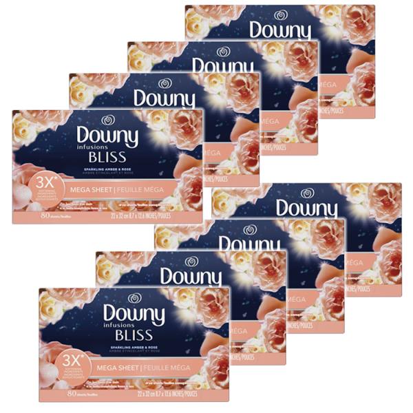 DOWNY ダウニー メガ柔軟シート インフュージョン BLISS スパークリングアンバー＆ローズ ...