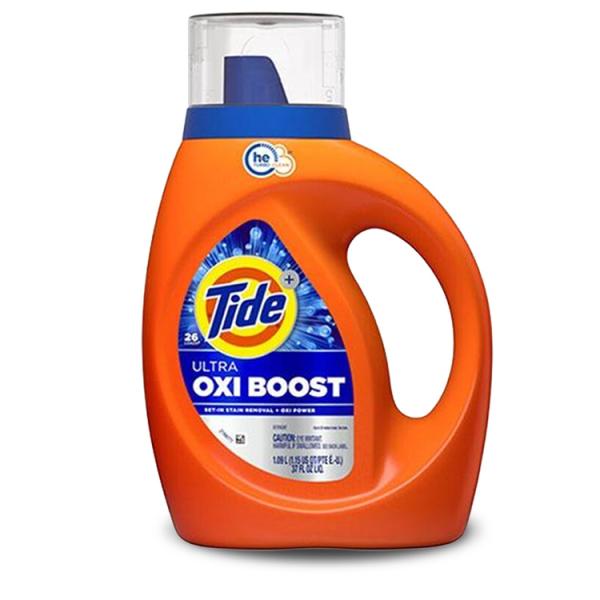 洗濯洗剤 液体 Tide タイド He オキシブースト 1.09L （37oz） P&amp;G 洗濯用洗剤...