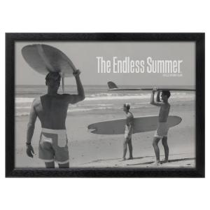 額入り映画ポスター ブルース・ブラウン The Endless Summer エンドレスサマー（mono1） （フレーム付きポスタ｜colour