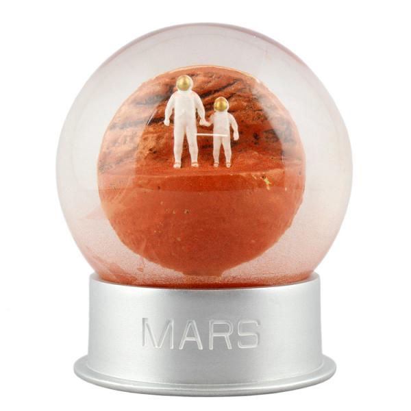 オブジェ MARS DUST GLOBE マーズ ダストグローブ 火星のスノーグローブ ドーム直径1...