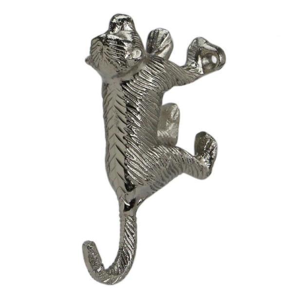 壁掛け フック アルミニウム ウォーキング ウォールフック モンキー 幅5×奥行き9×高さ14cm ...