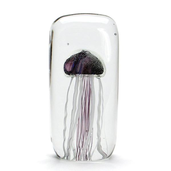 DETAIL ジェリーフィッシュツイストレッグ トール / パープル 置物 ガラスオブジェ ステーシ...