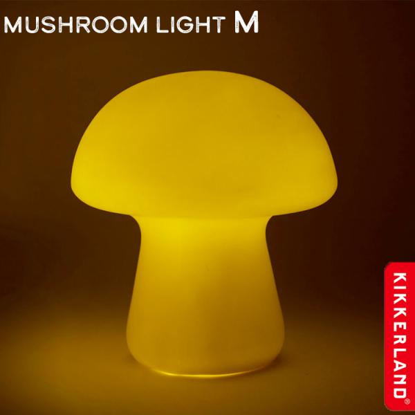 照明 マッシュルーム ライト M 直径8.5×高さ9.5cm 磁器 電池式 ライト キノコ きのこ ...