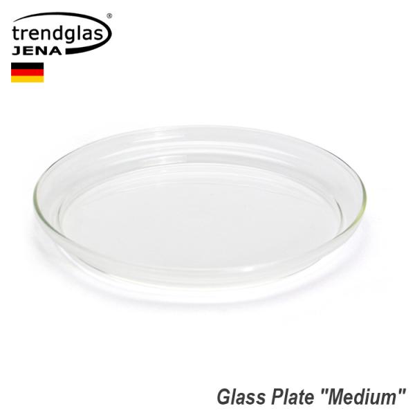 皿 Trendglas-Jena Glass Plate M トレンドグラスイエナ グラスプレート ...