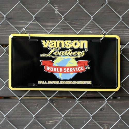 CMプレート VANSON バンソン CMP-127 看板 ナンバープレート型 インテリア アメリカ...