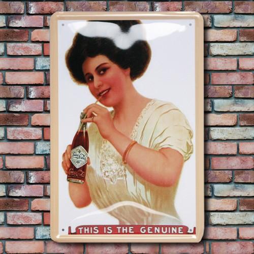 20x30cm エンボス加工ブリキ看板 コカコーラシリーズ＜No.235＞ アメリカ雑貨 アメリカン...