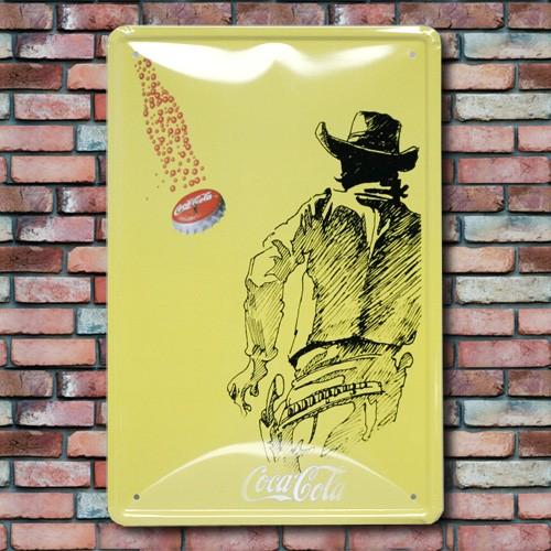 20x30cm エンボス加工ブリキ看板 コカコーラシリーズ＜No.278＞ アメリカ雑貨 アメリカン...