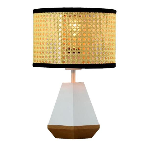 照明 AMP テーブルランプ FRUSTUM ホワイト AMP-L034 直径25×高さ38cm ポ...