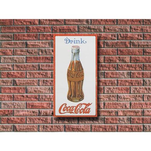 メタルサイン 「コカコーラ1915ボトル」 #1210 看板 インテリア 直輸入 アメリカ雑貨 アメ...