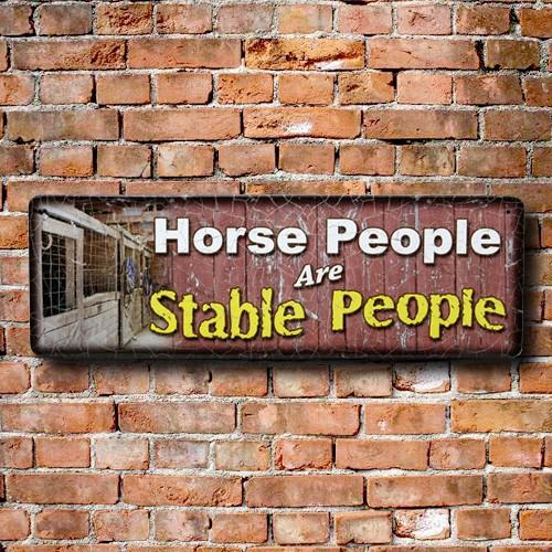 ティンプレート（S) / Horse People Are Stable People「馬な人たちは...