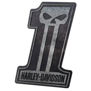 HARLEY-DAVIDSON ハーレーダビッドソン #1 スカル パブサイン HDL-15312 ...