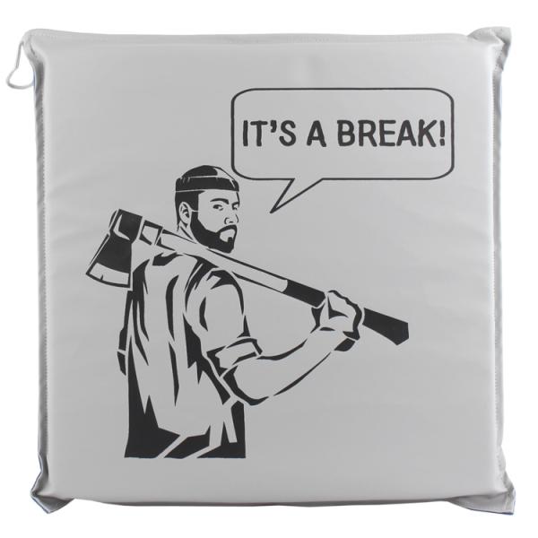 レジャー クッション  BREAK 横80×縦380×厚み3.5cm PVC製 クッション 座布団 ...