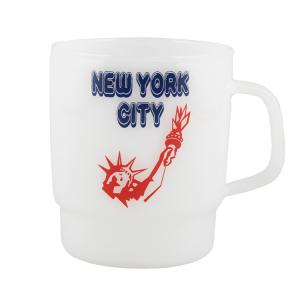 マグカップ MILK CUP ミルクカップ  NEW YORK ニューヨーク 高さ9×幅10×奥行7.8cm 耐熱ガラス ミルキー｜colour