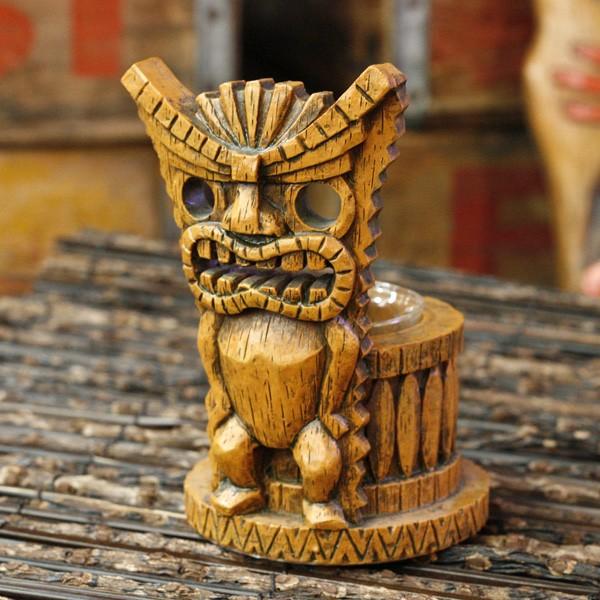 Angry Tiki Votive Candle Holder アングリーティキ キャンドルホルダー...