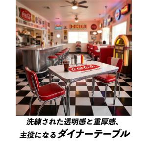 テーブル Coca-Cola コカ・コーラ ダ...の詳細画像1