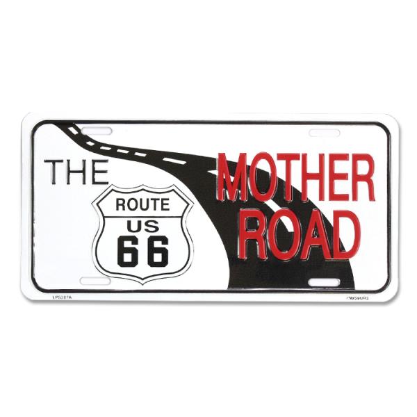 CMプレート Route66  MOTHER ROAD(LPS387A) 縦15.3×横30.3cm...