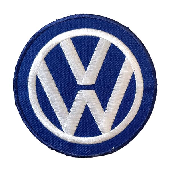 ワッペン VW 縦7.5×横7.5cm コットン製 アイロンパッチ アイロン 大人向け パッチ 海外...