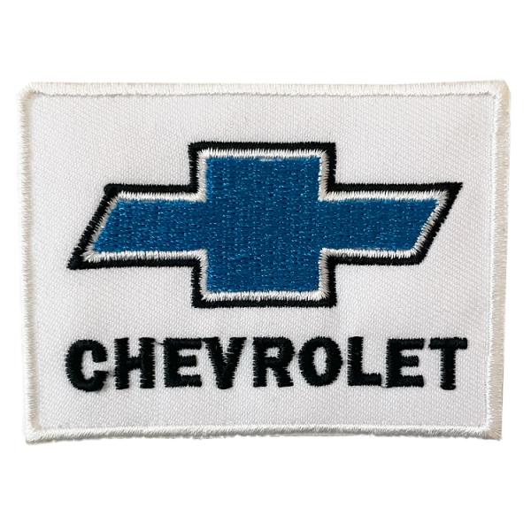 ワッペン CHEVOROLET 縦5.5×横7.5cm コットン製 アイロンパッチ アイロン 大人向...