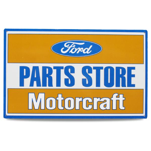 看板 メタルサイン「FORD PATRS STORE」（フォード・パーツストア）　縦28×横40.5...