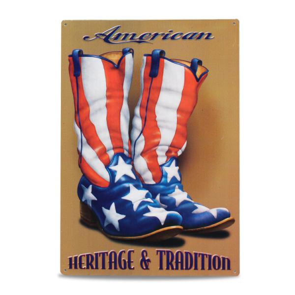 メタルサイン American Heritage &amp; Collection 縦42×横29.5cm ...