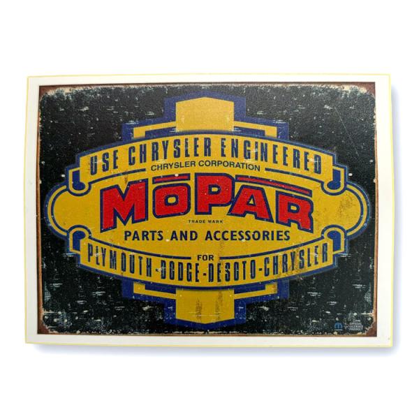 ノスタルジックステッカー レーシングデカール MOPAR USE CHRYSLER ENGINEER...