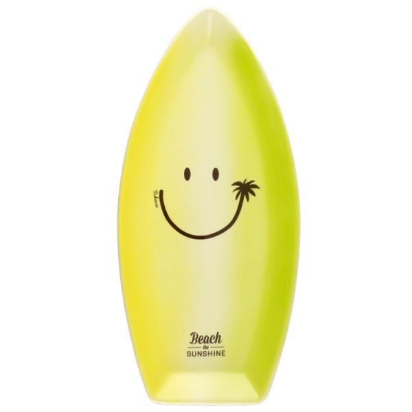 Pukana スマイル グラデーション プレート / イエロー 縦31.5×横14cm 陶器製 皿 ...