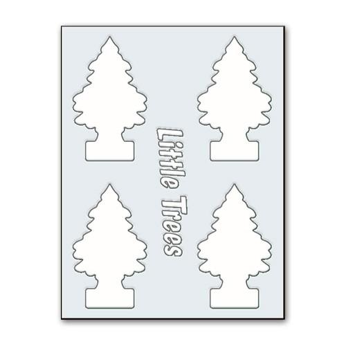 転写シール リトルツリー カットアウトステッカー SET-2 ホワイト Little Trees 蒔...