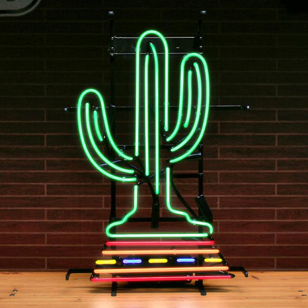 ネオンサイン / CACTUS カクタス 高さ62×幅40.5×奥行13cm（デザインサイズ：高さ5...