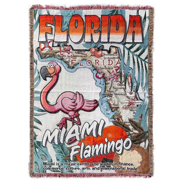 壁掛け タペストリー フリンジタペストリー FLORIDA 120×170cm コットン製 フロリダ...