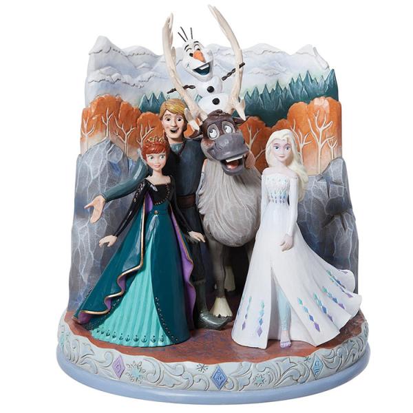 フィギュア ディズニー アナと雪の女王2 コネクテッド トゥルー ラブ 20cm enesco Di...