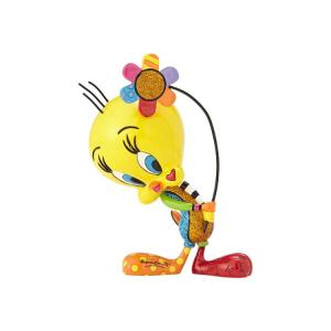 フィギュア Looney Tunes by Britto トゥイーティー ＆ フラワー12cm ルーニーチューンズ enesco｜colour