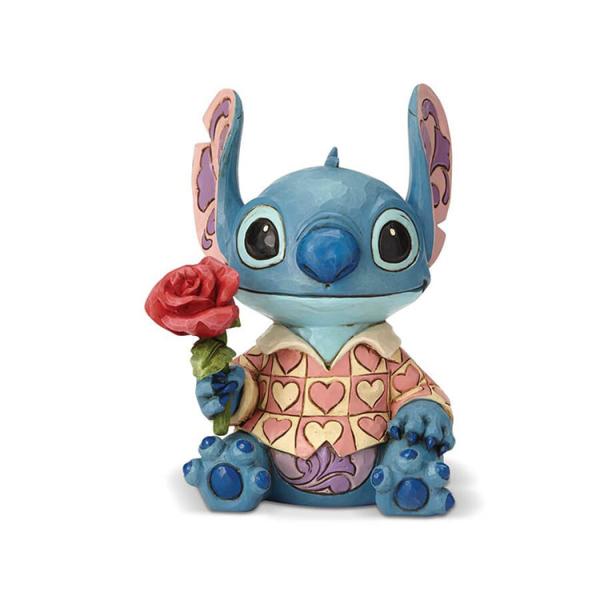 フィギュア ディズニー スティッチ バレンタイン 約15cm enesco Disney Tradi...