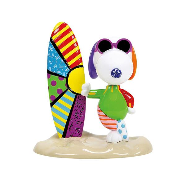 フィギュア ジョー・クール サーフ 約17.7cm enesco Peanuts Britto ブリ...