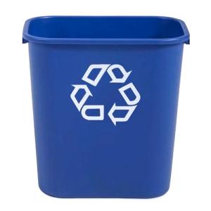 ゴミ箱 ラバーメイド ダストボックス 26L ブルー #2956-73 RUBBERMAID 清掃用品 キッチン リビング 収納 屋内 屋外 アメリカ製 アメリカ雑貨