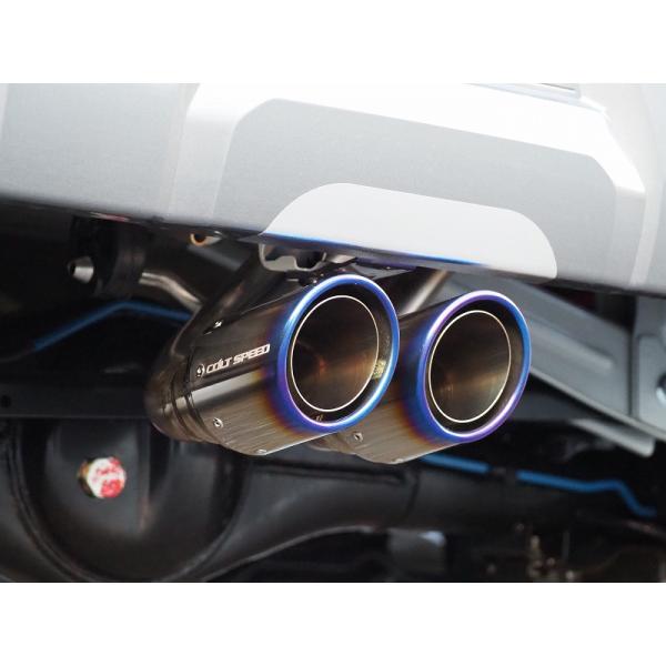 予約受付スタート！　コルトスピード （COLT SPEED）　スーパーチタンテールマフラー　超新型デ...