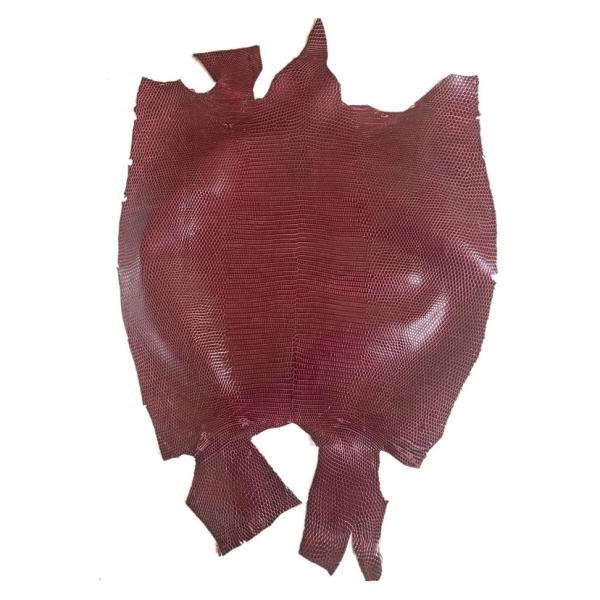 リングリザード 本革 ボルドーワイン 1枚 在庫処分特別価格