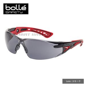 【BOLLE SAFETY】セーフティースペクタクル ラッシュプラス(スモークレンズ)/RUSH Plus/ボレーセーフティ/サバゲー/1662302A/002016〈#0102-0005-SM#〉｜combatraven