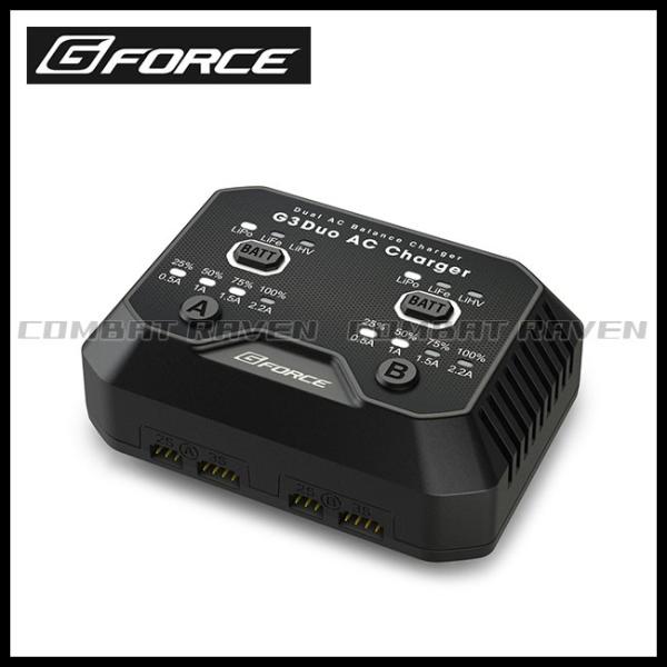 【G-FORCE】G3 DUO AC CHARGER/リポチャージャー/充電器/LiPo・LiFe・...