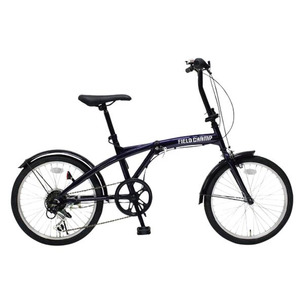 FIELD CHAMP  20インチ折畳み自転車６段ギアBL