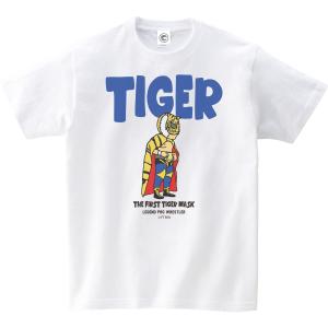 【COMBINATION MEAL コンビネーションミール】【期間限定販売】初代タイガーマスク TIGER コットンTシャツ レジェンドプロレスラーシリーズ