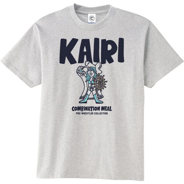 【COMBINATION MEAL コンビネーションミール】 KAIRI コットンTシャツ プロレス...
