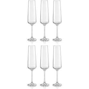 ボヘミアングラス SANDRA シャンパングラス 200ml 6個セット 40728-200-6
