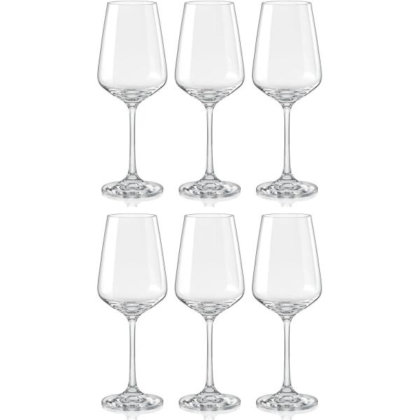 ボヘミアングラス SANDRA ワイングラス 250ml 6個セット 40728-250-6