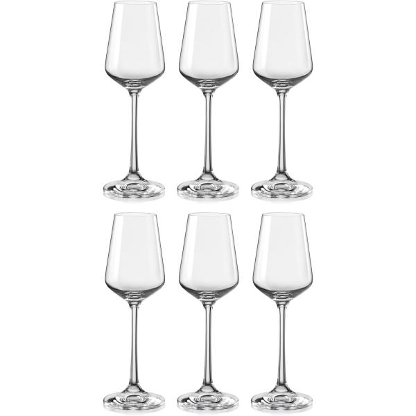 ボヘミアングラス SANDRA 冷酒 リキュール グラス 65ml 6個セット 40728-65-6