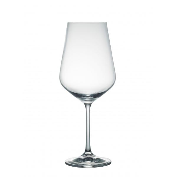 ボヘミア クリスタレックス　シエスタ　ワイングラス　ボルドー　６個セット