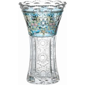 ボヘミアングラス クリスタルカット 花瓶 : Combing Earth コーミング