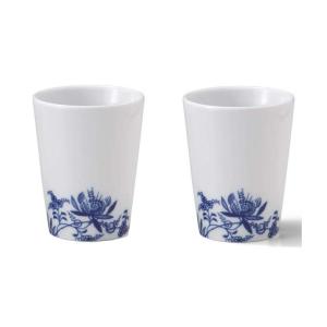 BOHEMIA ボヘミアコバルト サラダボウル大 2個セット : Combing Earth